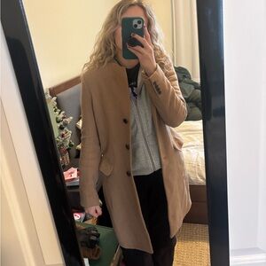 Uniqlo Women's Camel Trench Coat